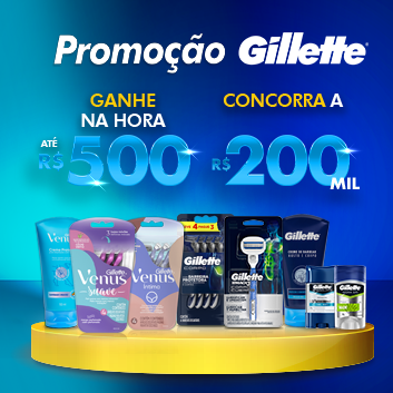 Promoção Gillette