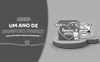 Promoção Um Ano de Pampers Pants Encerrada