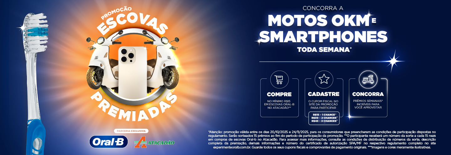Promoção Escovas Premiadas Oral B