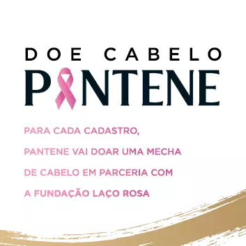 Campanha Pantene doe cabelos