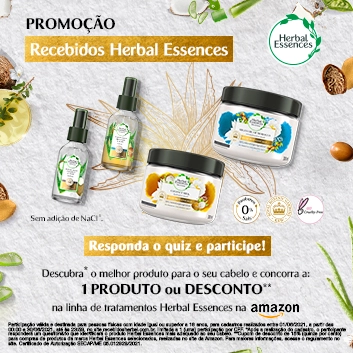 RECEBIDOS HERBAL ESSENCES